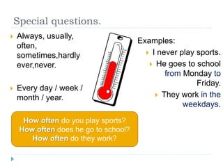Simple present wh questions | PPTX