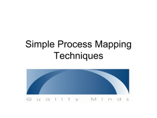 Simple Process Mapping Techniques 