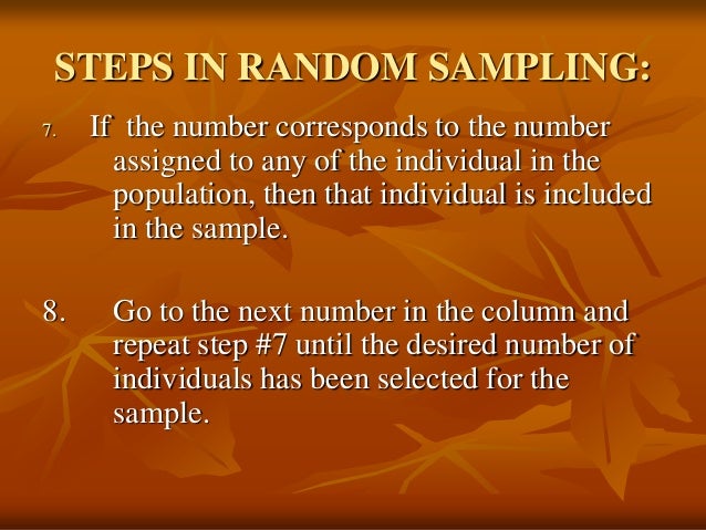 Simple random sampling method example - nibhtink