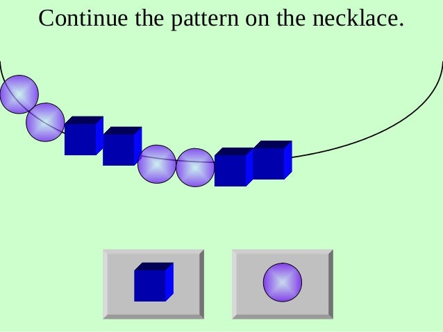 Simple repeating patterns 3a