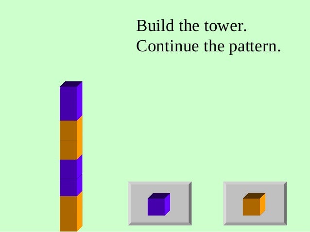 Simple repeating patterns 3b
