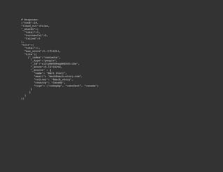 #Rsos:
   epne
{to"1,
 "ok:4
"ie_u"fle
 tmdot:as,
"sad"{
 _hrs:
  "oa"5
   ttl:,
  "ucsfl:,
   scesu"5
  "ald:
   fie"0
},
"is:
 ht"{
  "oa"1
   ttl:,
  "a_cr"01746,
   mxsoe:.1424
  "is:
   ht"[
    {_ne""otcs,
    "idx:cnat"
     "tp""epe,
      _ye:pol"
     "i""llMTWqMZUlw,
      _d:sJyBSaAfU-D"
     "soe:.1424
      _cr"01746,
     "suc":{
      _ore
       "ae:"akSoy,
        nm" Mr tr"
       "mi" "akmr-tr.o"
        eal: mr@aksoycm,
       "wte" "mr_tr"
        titr: @aksoy,
       "onr" "aaa,
        cuty: Cnd"
       "as:[ckpp,"aeet,"aaa]
        tg" "aeh" ckfs" cnd"
     }
    }
  ]
}}
 