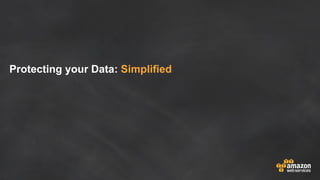 Protecting your Data: Simplified
 