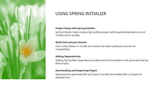 Simple Spring Application in Java Programming | PPTX