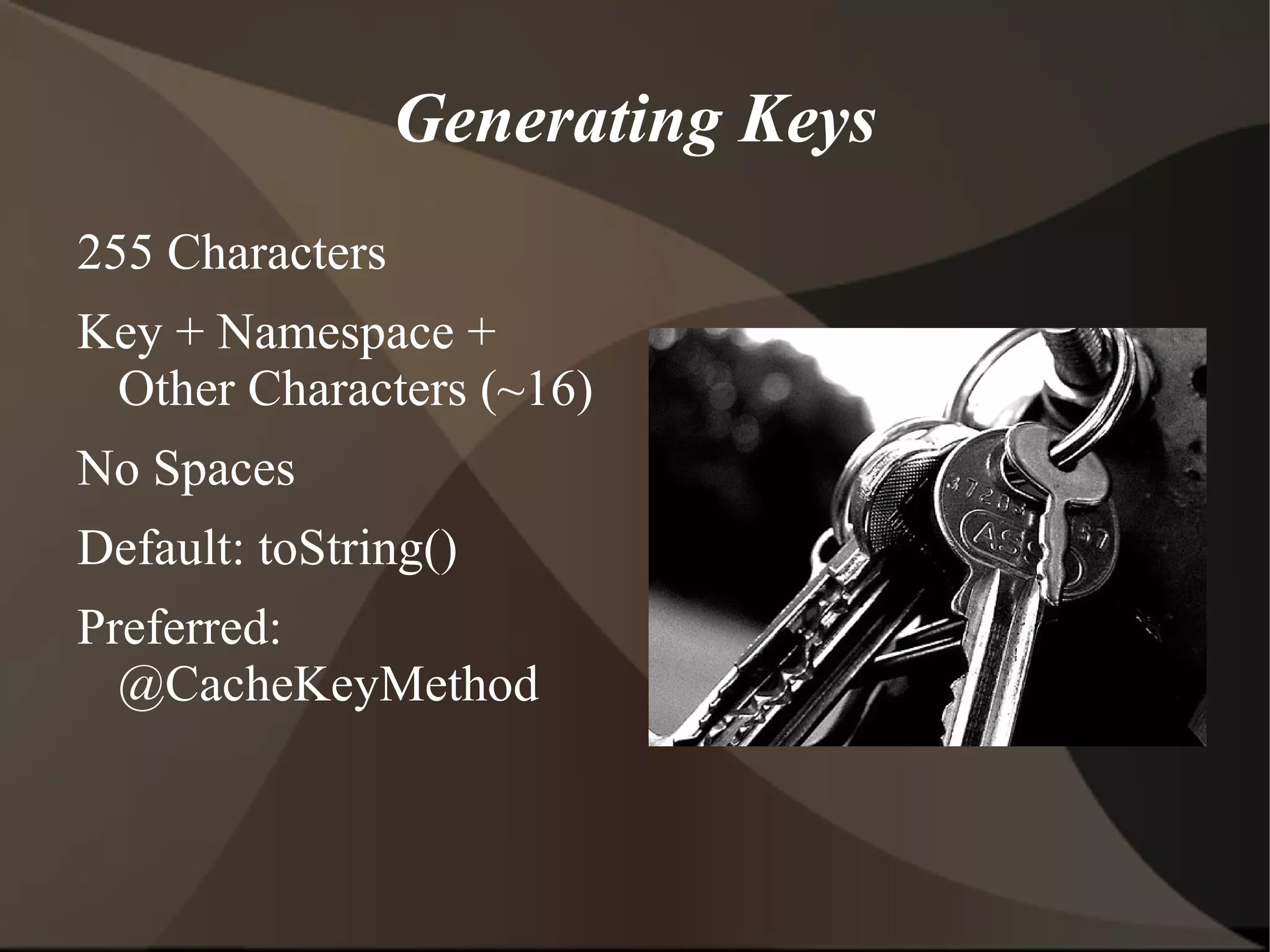 Understand the basics of Distributed Caching 
