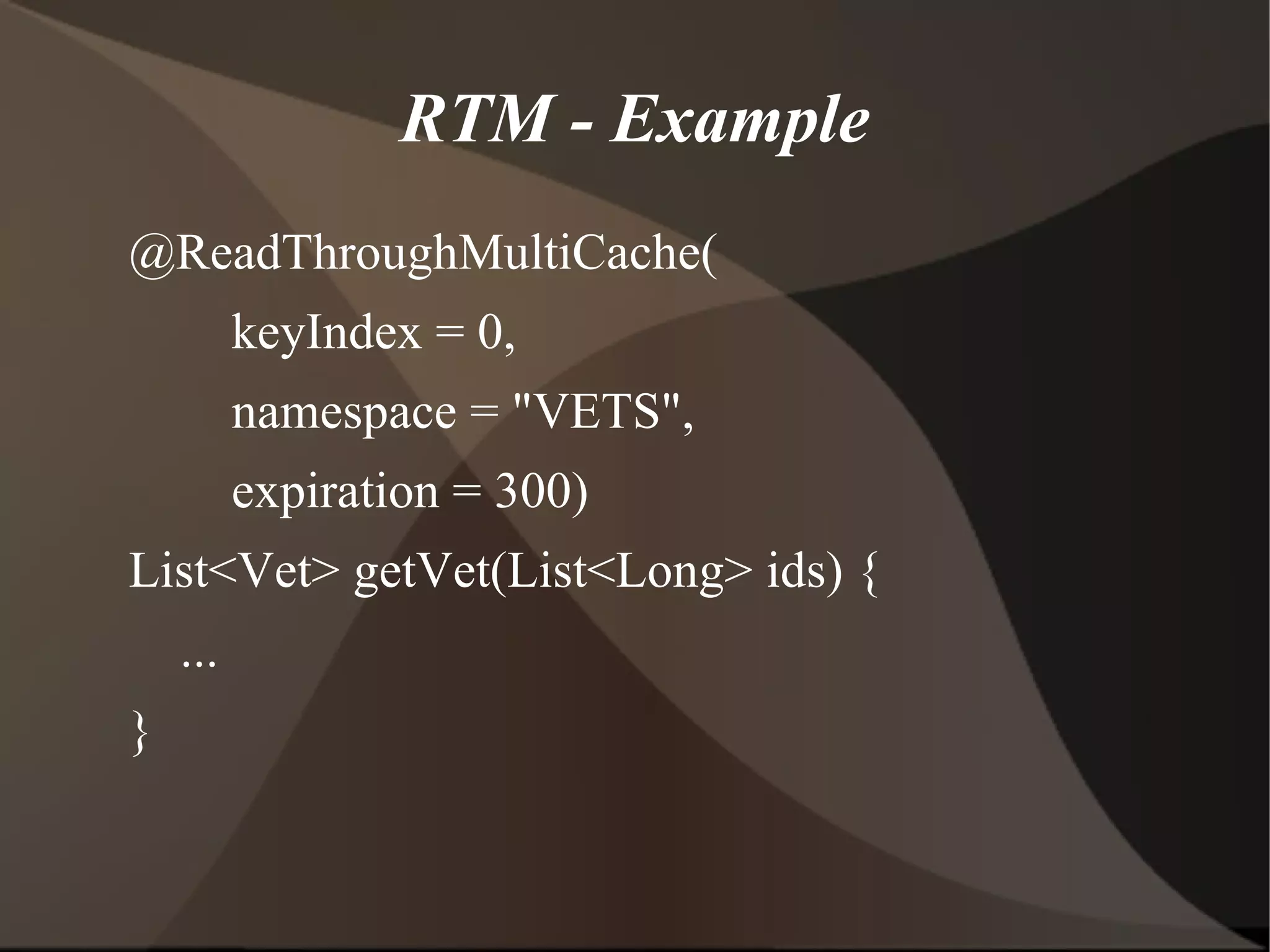 Expensive Read Operations 