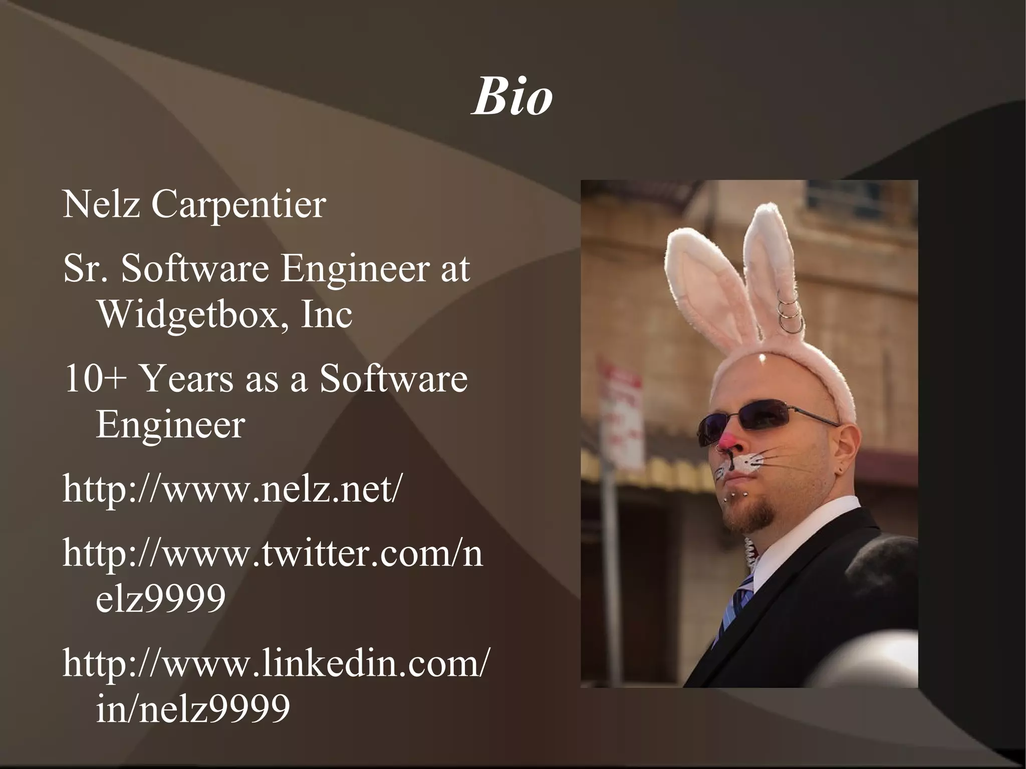 Bio Nelz Carpentier 