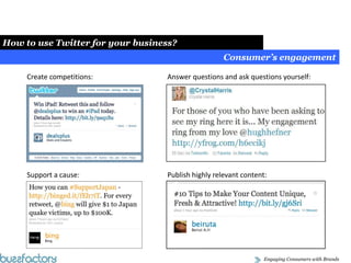  Your message must be interesting for others (no spam) Social Media Strategy Fundamentals:Social Media Strategy Fundamentals:Step by step guide to use TwitterStep #5 :The timelineThe timeline (or newsfeed) is chronological list of all tweets posted or retweetedby the people I am following.