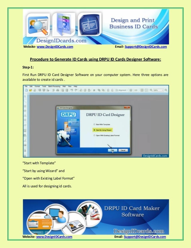 simple steps to design and print business id cards id card designing