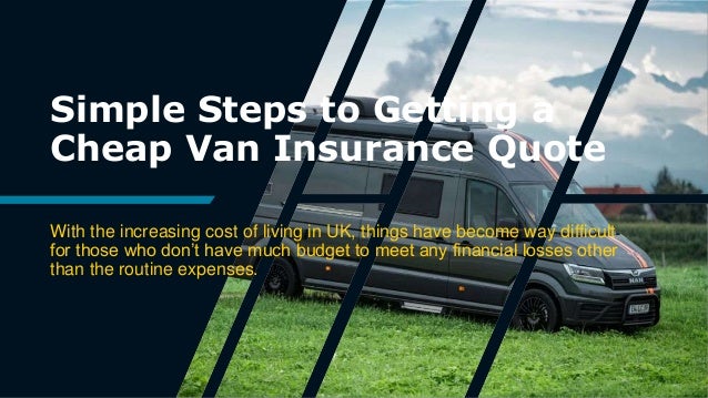 cheap van insurance uk