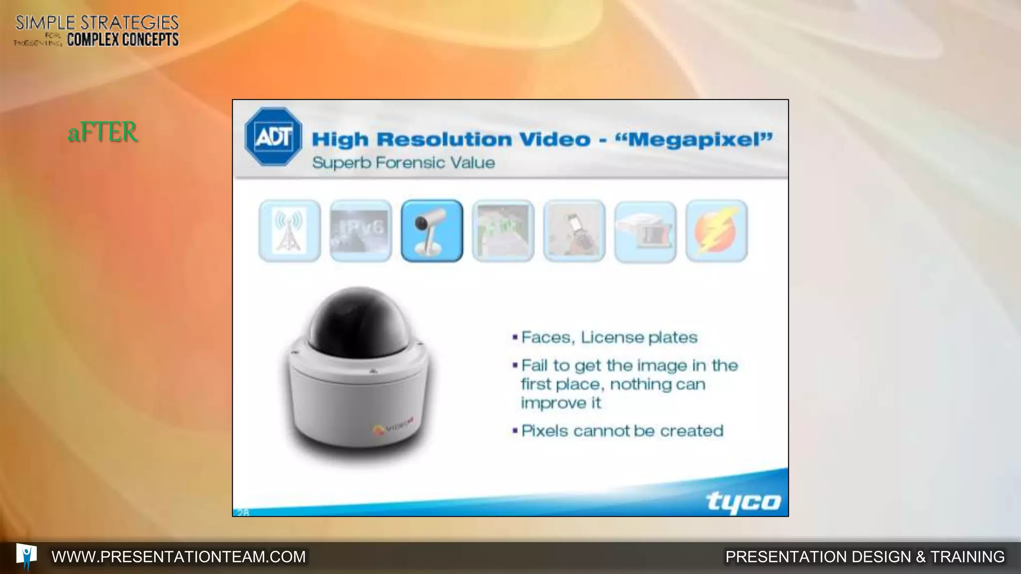 PRESENTATION DESIGN & TRAININGWWW.PRESENTATIONTEAM.COM
aFTER
 