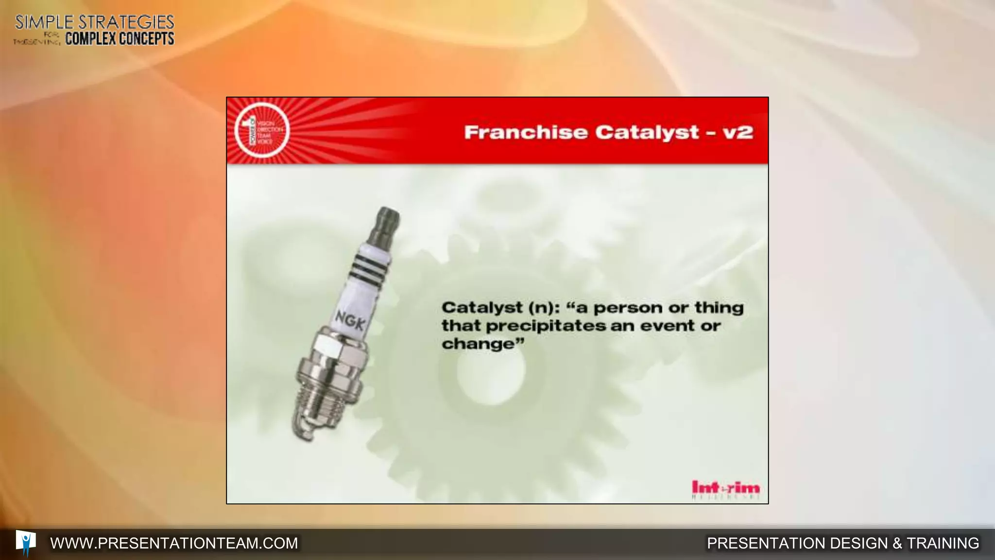 PRESENTATION DESIGN & TRAININGWWW.PRESENTATIONTEAM.COM
 