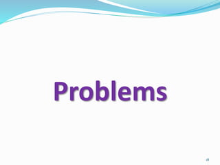 Problems
18
 