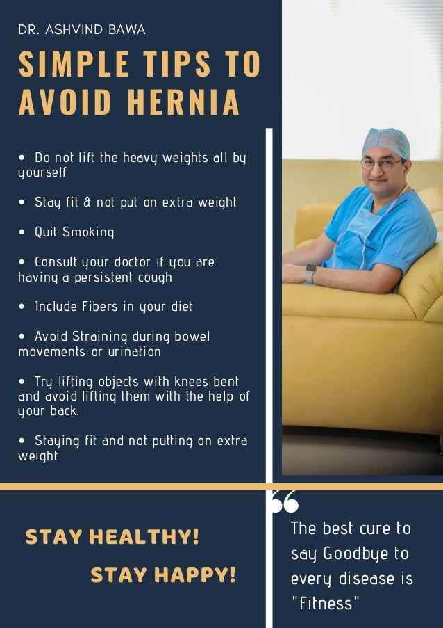 Simple Tips to Avoid Hernia