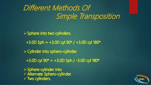 Simple Toric Transposition