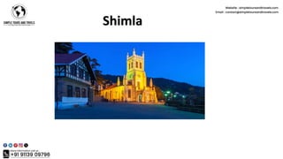 Top 10 Best Places To Visit In Himachal Pradesh PPTX