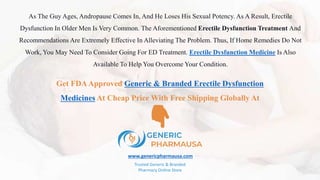 Simple tricks to cure ed   genericpharmausa