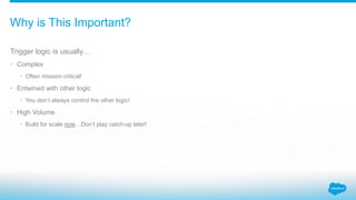 Sinple Trigger Build Great Triggers Quickly with STP (the Simple Trigger Pattern) | PPTX