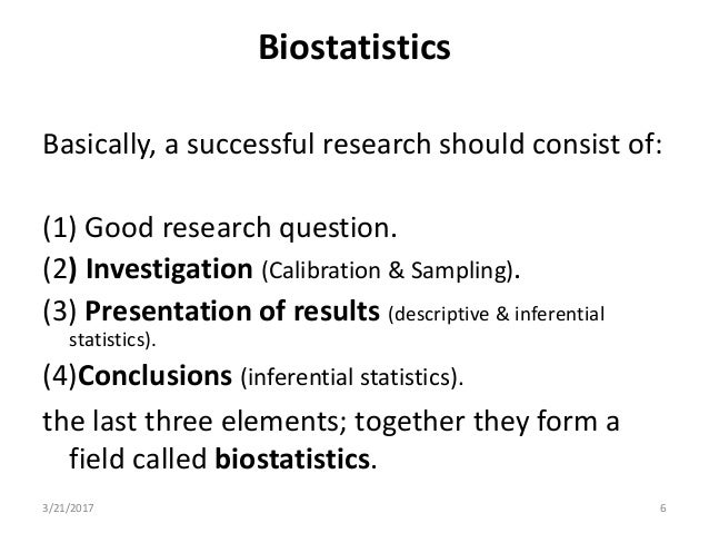 Simple understanding of biostatistics