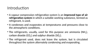 Compression Type Ref simple vapour compression cycle- ref system.pptx