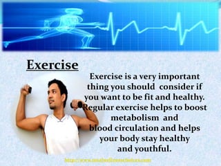 Simple ways to live a healthy lifestyle and improve your health | PPTX