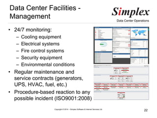 Simplex Data Center Simplex Cyprus Data Center Presentation | PDF