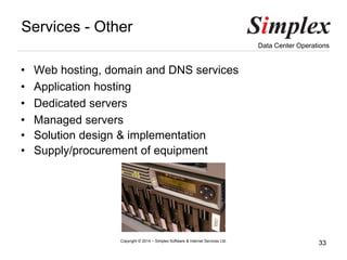 Simplex Data Center Simplex Cyprus Data Center Presentation | PDF