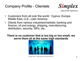 Simplex Cyprus Data Center Presentation | PDF