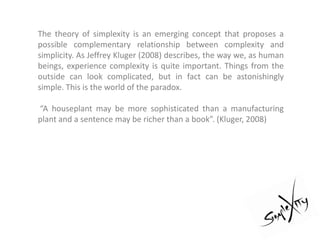Simplexity | PPSX