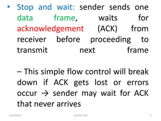 Simplex stop and_wait_protocol | PPT