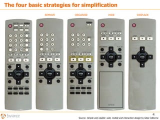 What are the benefits of simplicity?