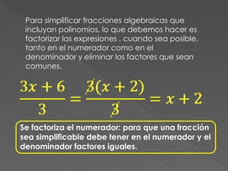 Que Significa Simplificar Simplificacion Expresiones Algebraicas.pptx