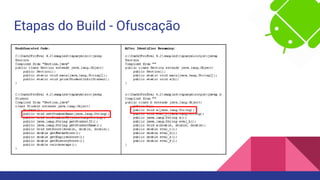 Etapas do Build - Ofuscação
 