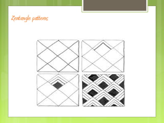 Zentangle patterns
