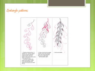 Zentangle patterns