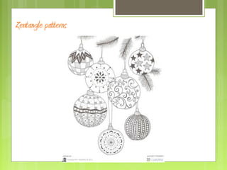 Zentangle patterns