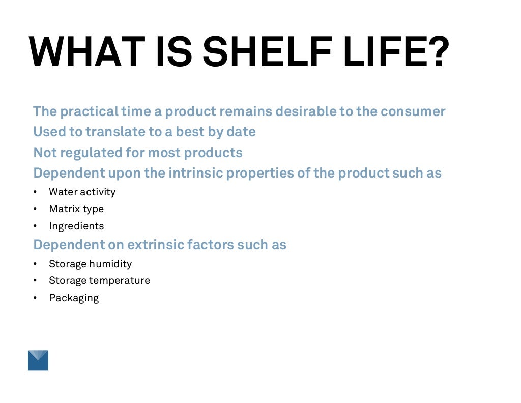 Examining Simplified Shelf Life Testing Methods
