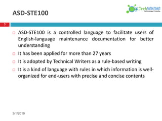 Ste100 STE in technical | PPTX