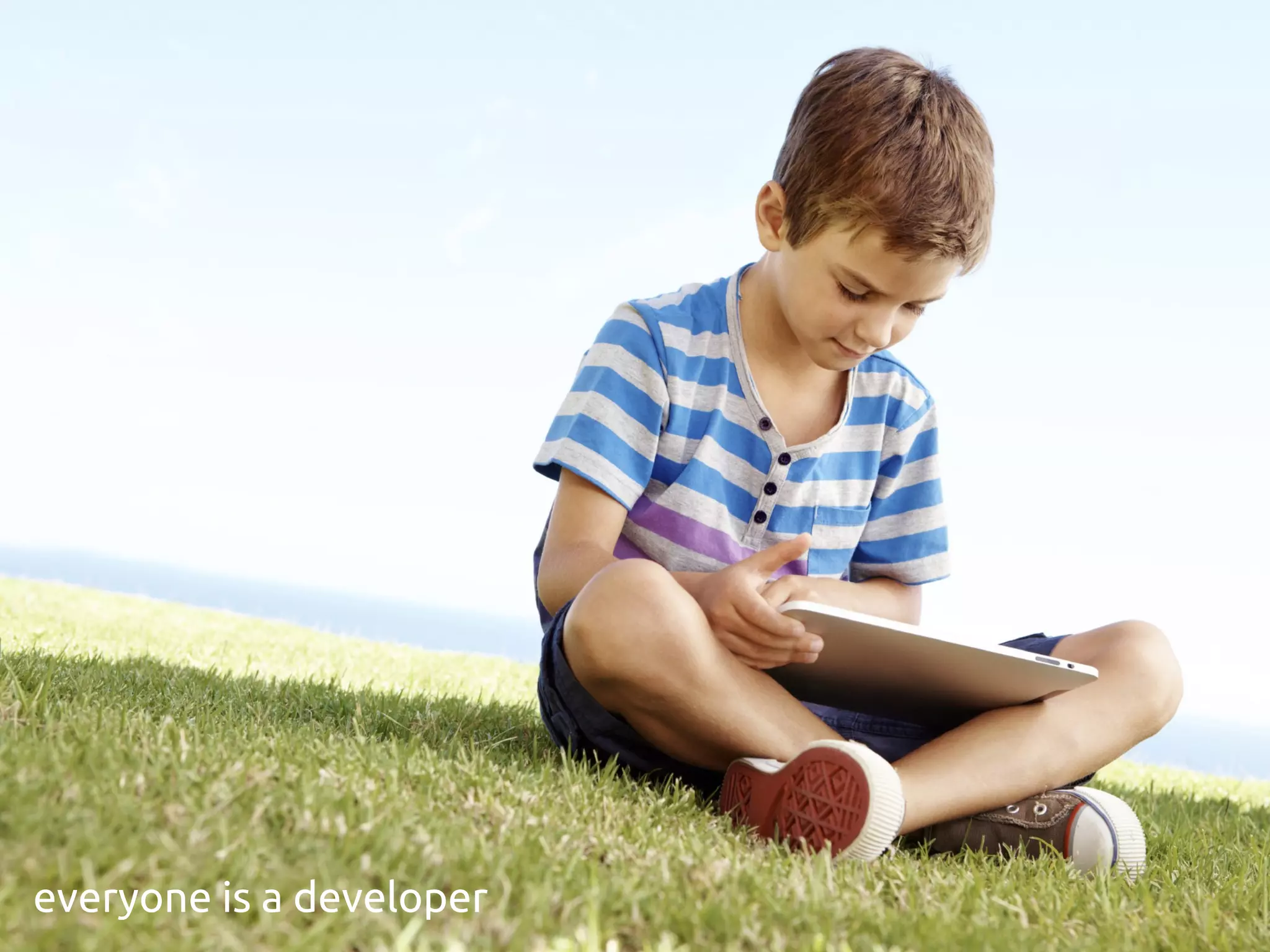 everyone is a developer
 