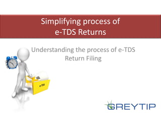 eTDS – Generating Form 24Q – using greytHR!
Online-Training
A Warm Welcome to One and All!
(C) Greytip Software Pvt. Ltd.,
 