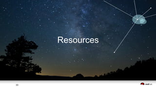 33
33
Resources
 