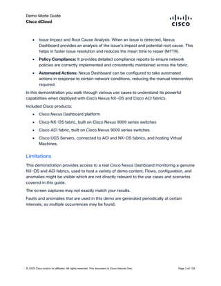 Comprehensive Guide to Cisco Nexus Dashboard for Network Fabric ...