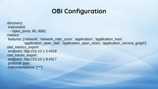 Obui Instrument Simplyfy observability with OpenTelemetry and eBPF | PDF