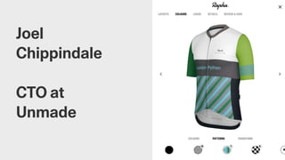 Joel
Chippindale
CTO at
Unmade
 