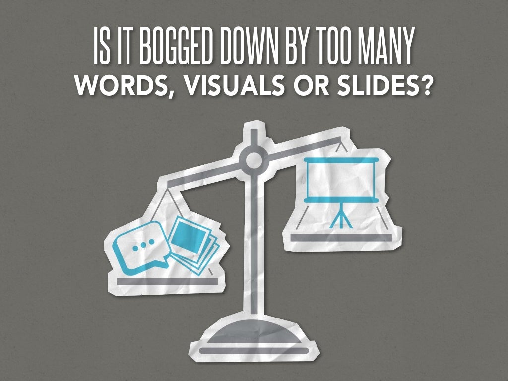 IS IT BOGGED DOWN BY