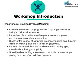 Simplifying Advanced Process Mapping - Slide Deck | PDF