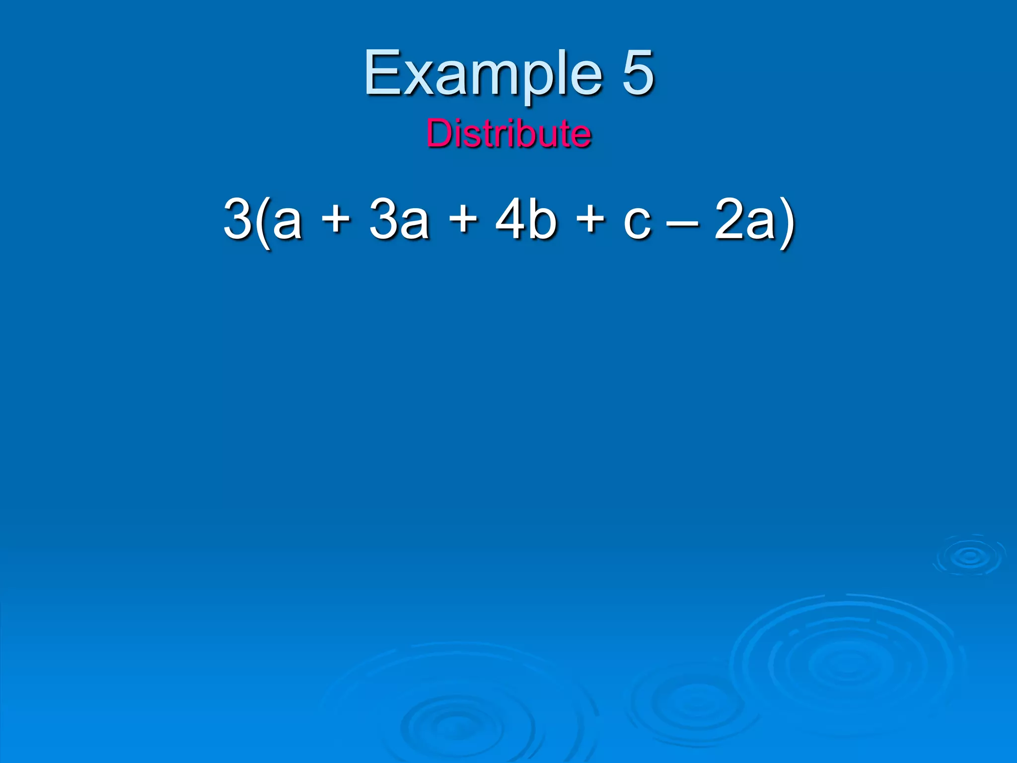 Math: simplifying algebraic expressions | PPT | Physics | Science
