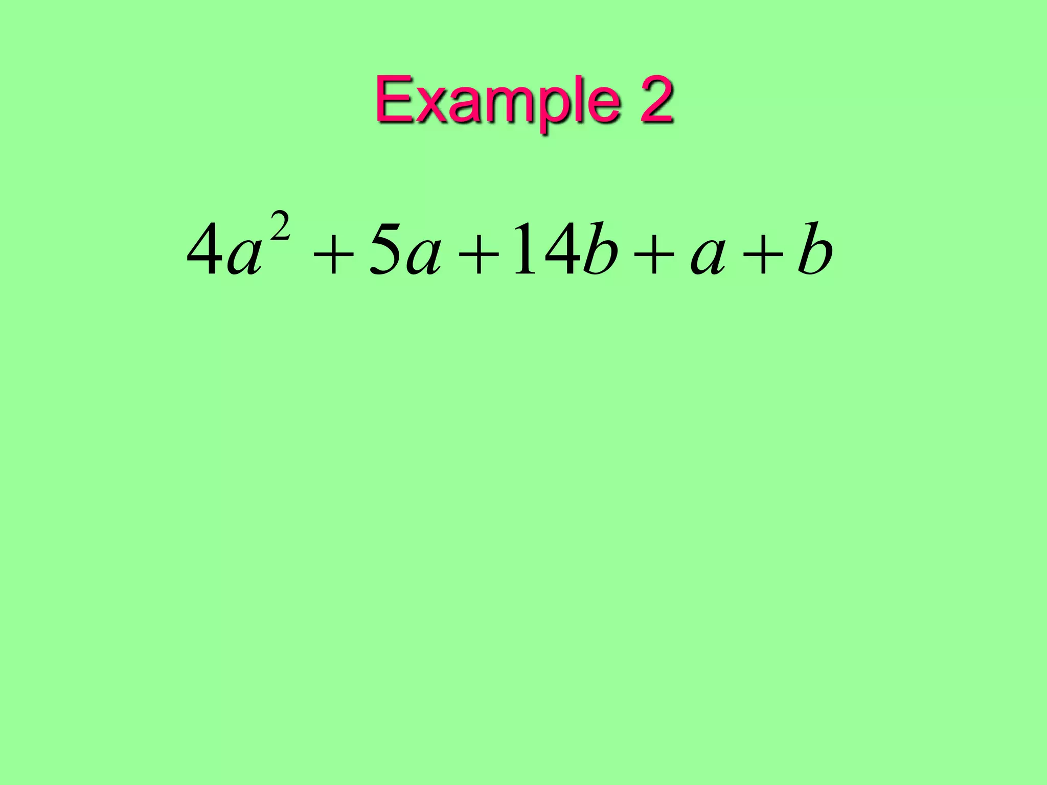 Math: simplifying algebraic expressions | PPT | Physics | Science