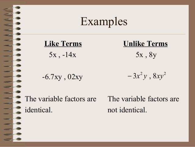 Simplifying Expressions