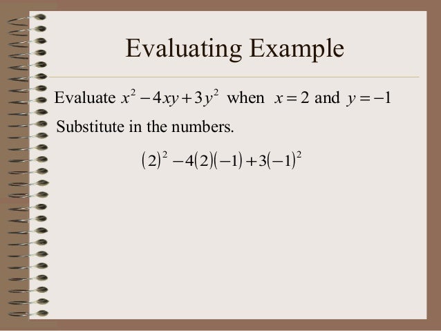 Simplifying Expressions Simplifying Expressions
